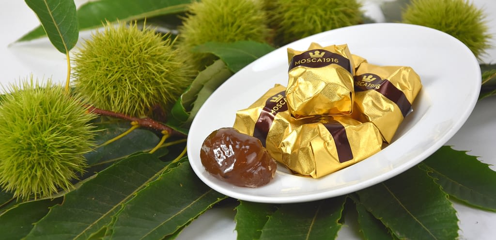 Marron glace da nuovo raccolto